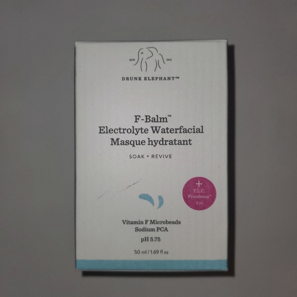 Drunk Elephant F-Balm Electrolyte Waterfacial Mask
